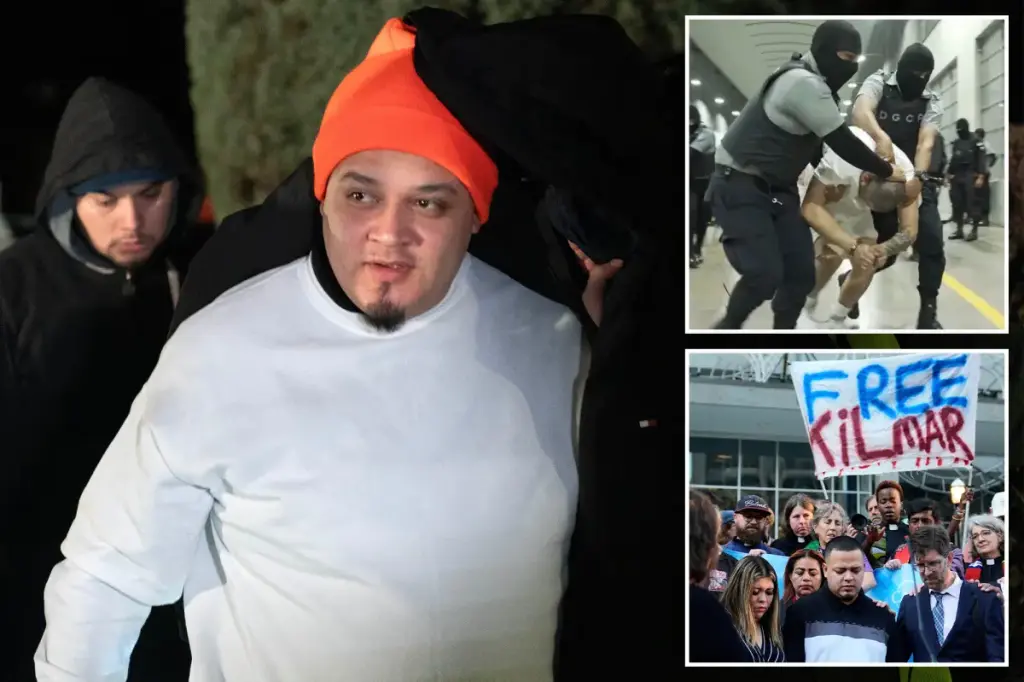 Kilmar Abrego Garcia released from immigration detention by court order and back home in Maryland