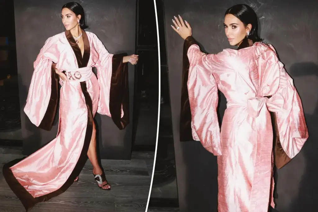Kim Kardashian labeled as ‘brilliant’ for donning kimono on ‘All’s Fair’ years after criticism of Skims brand name