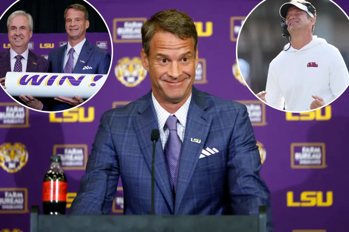 Lane Kiffin expresses disappointment over not completing Ole Miss matters during LSU introduction