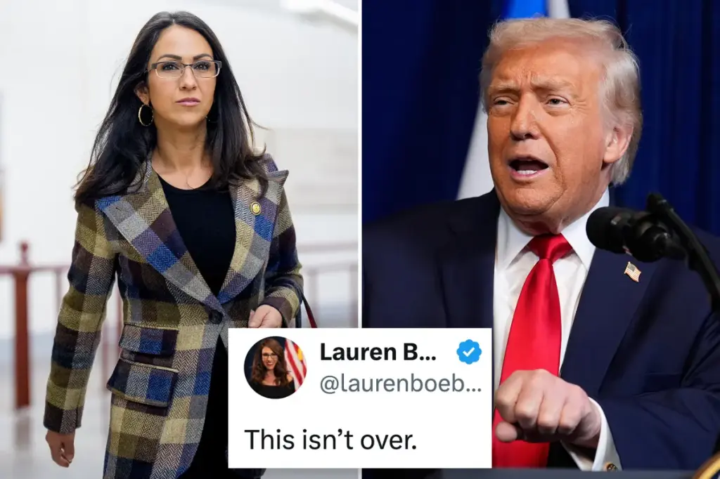 Lauren Boebert criticizes Trump for rejecting her bipartisan water legislation.