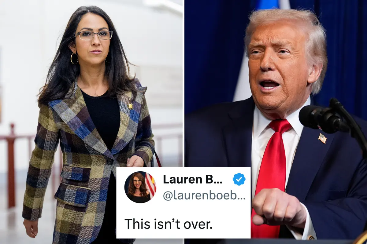 Lauren Boebert criticizes Trump for rejecting her bipartisan water legislation.