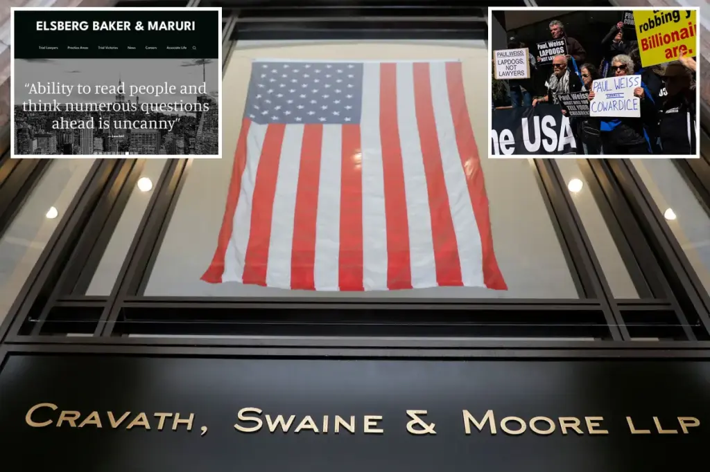 Law firms offer large bonuses to keep young lawyers from leaving.