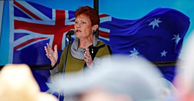 Lawmaker Pauline Hanson Issues Another Warning About Unrestricted Mass Immigration