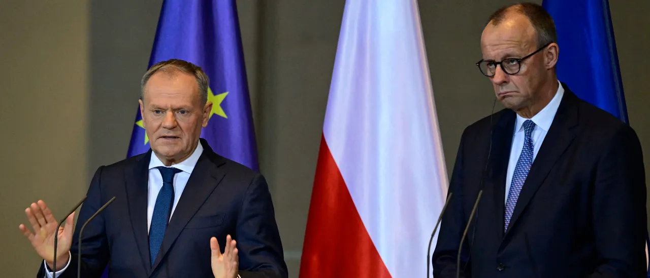 Leaders of Germany and Poland Gather to Demonstrate Unity but End Up in Public Disagreement