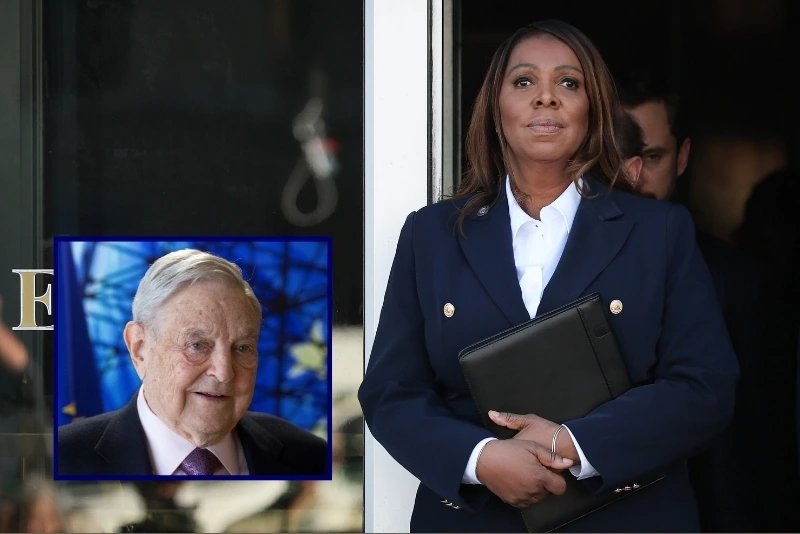 Letitia James received more than $71,000 in direct campaign donations from the Soros family since 2019.