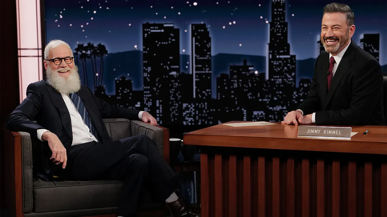 Letterman refers to Kimmel as the 'leader of the opposition' to Trump