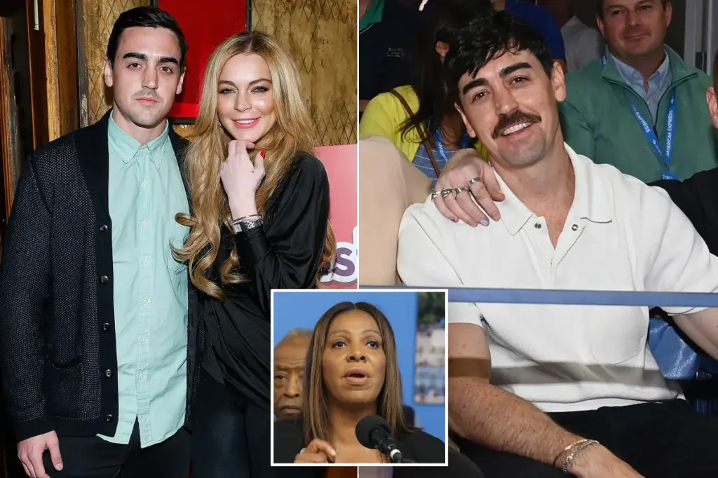 Lindsay Lohan's brother faces a lawsuit for reportedly charging excessive rent in NYC.
