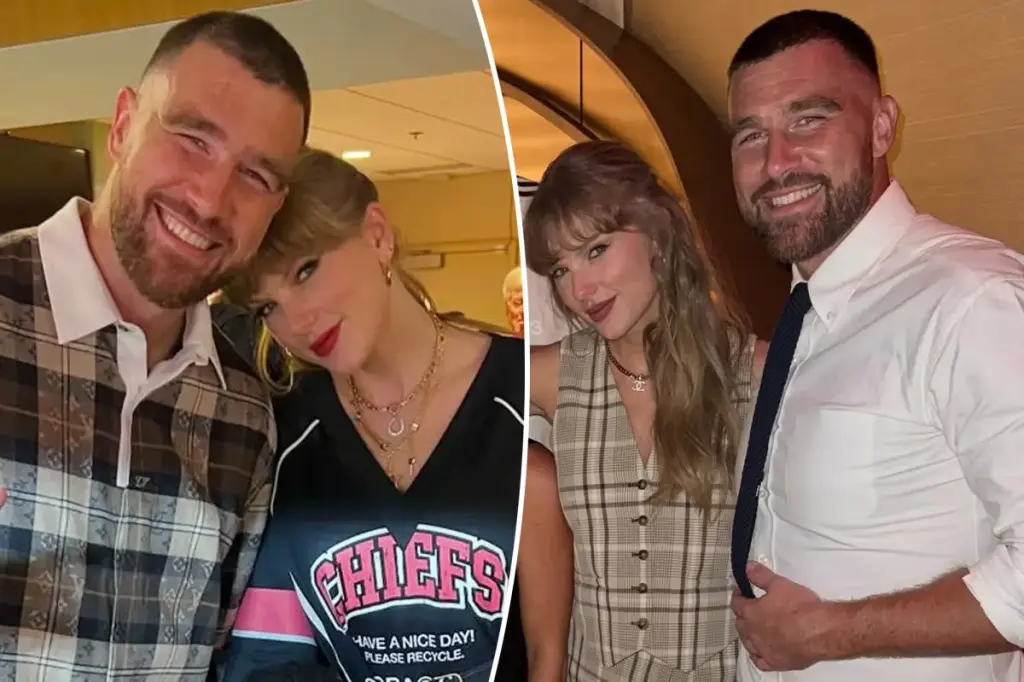 Listen to Taylor Swift and Travis Kelce's heartfelt first conversation after returning from the Eras Tour in Vienna.