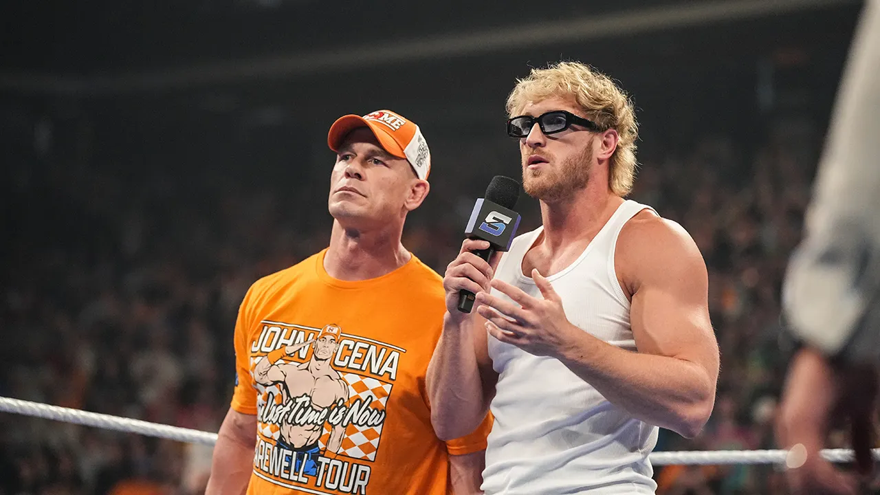 Logan Paul looks back on John Cena's goodbye and the possibility of Trump attending the last match.
