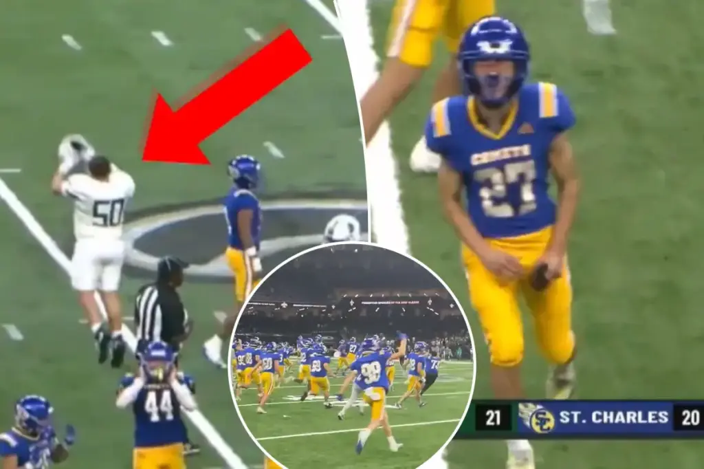 Louisiana high school dramatically loses state football title