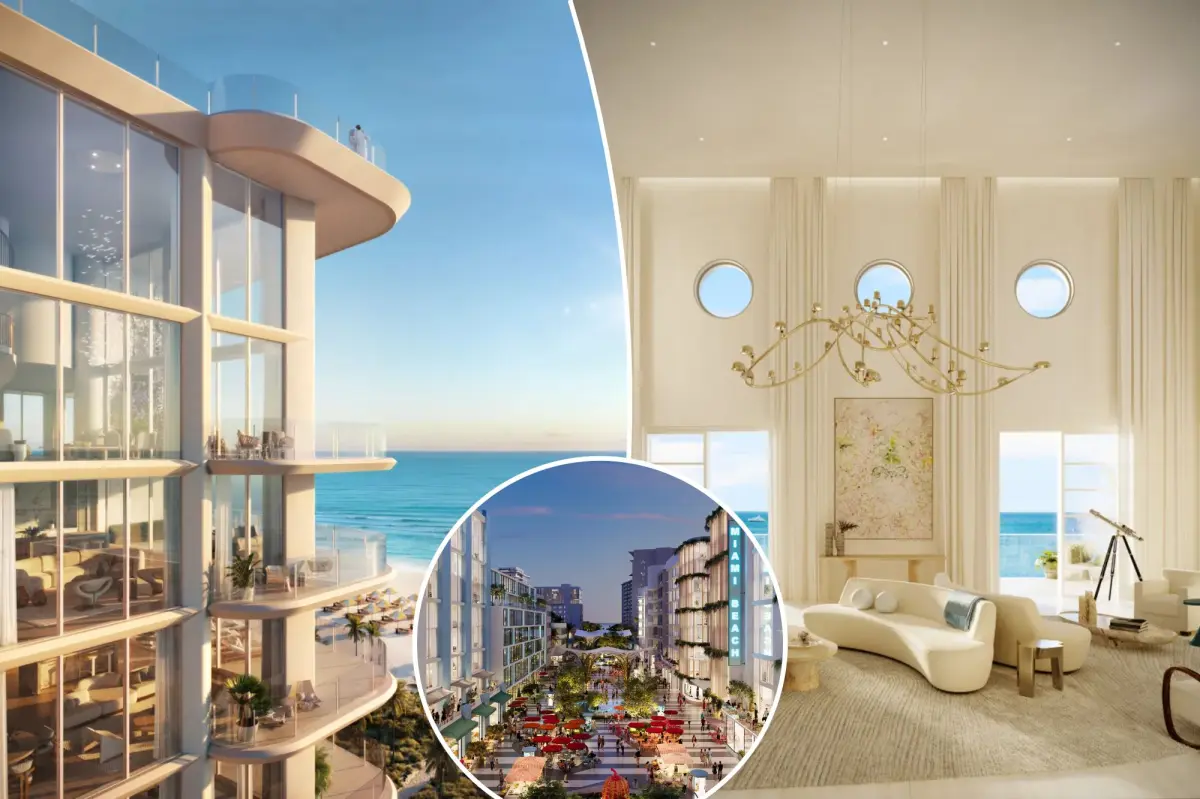 Luxury Miami project plans to extend Lincoln Road to the ocean.
