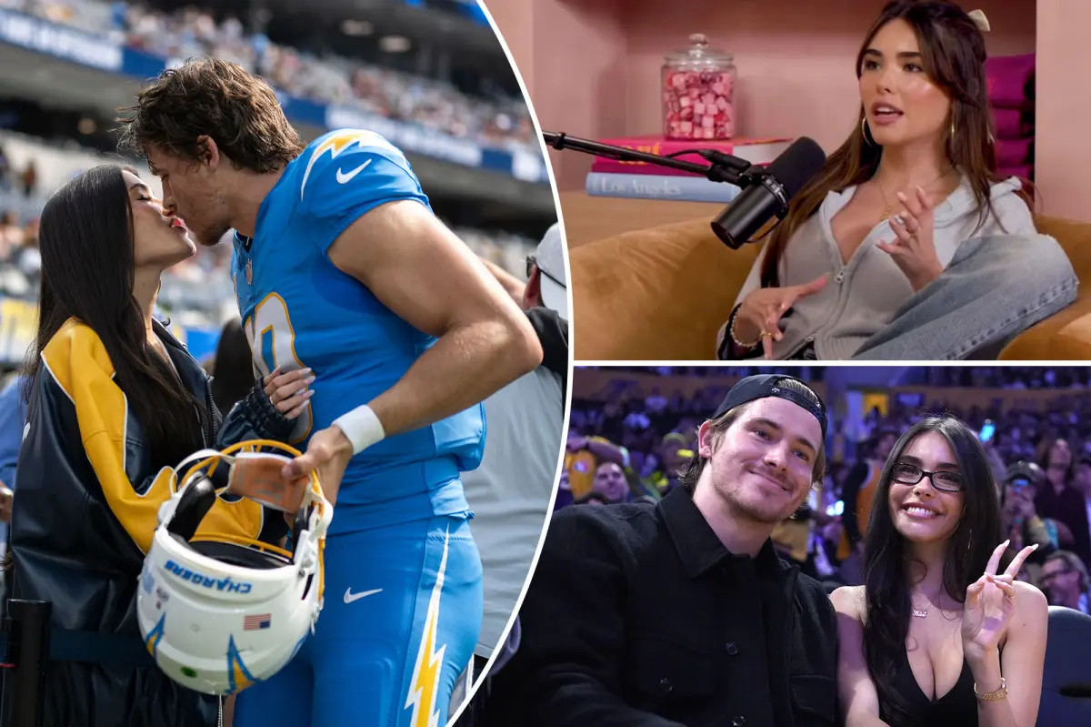 Madison Beer shares her excitement about her relationship with Justin Herbert: 'I feel cared for'