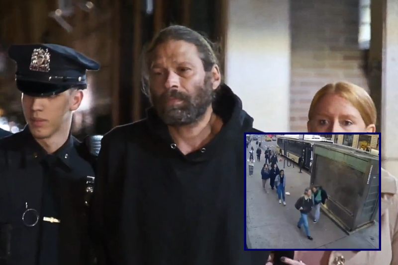 Man classified as a 'Level 2' sex offender with 16 past arrests accused of attacking 20-year-old NYU student