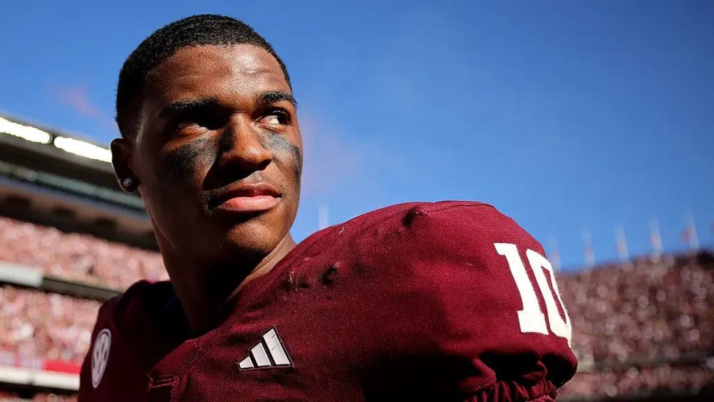 Marcel Reed addresses transfer rumors while Texas A&M readies for the CFP.