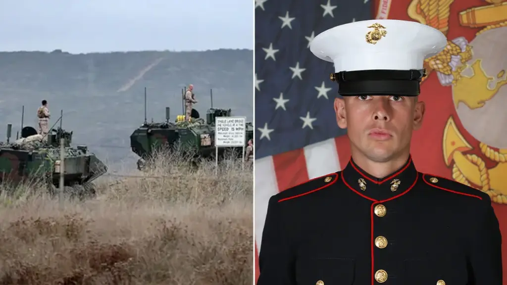 Marine identified as 21-year-old Tanner Rubio killed at Camp Pendleton