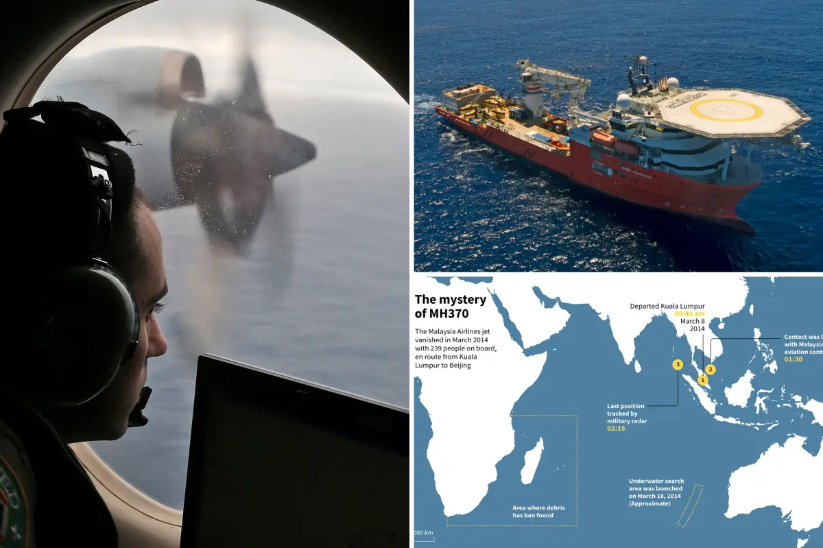 Marine robotics company from Texas begins a 55-day quest to locate the wreckage of Malaysia Airlines flight.