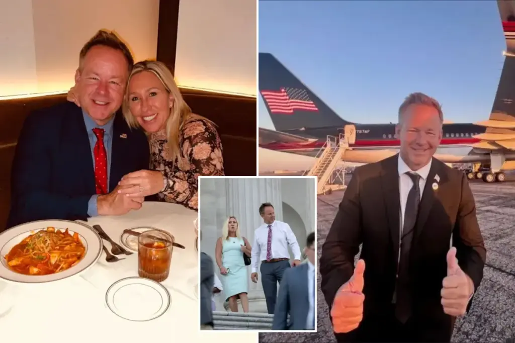 Marjorie Taylor Greene announces her engagement to a White House reporter before leaving Congress