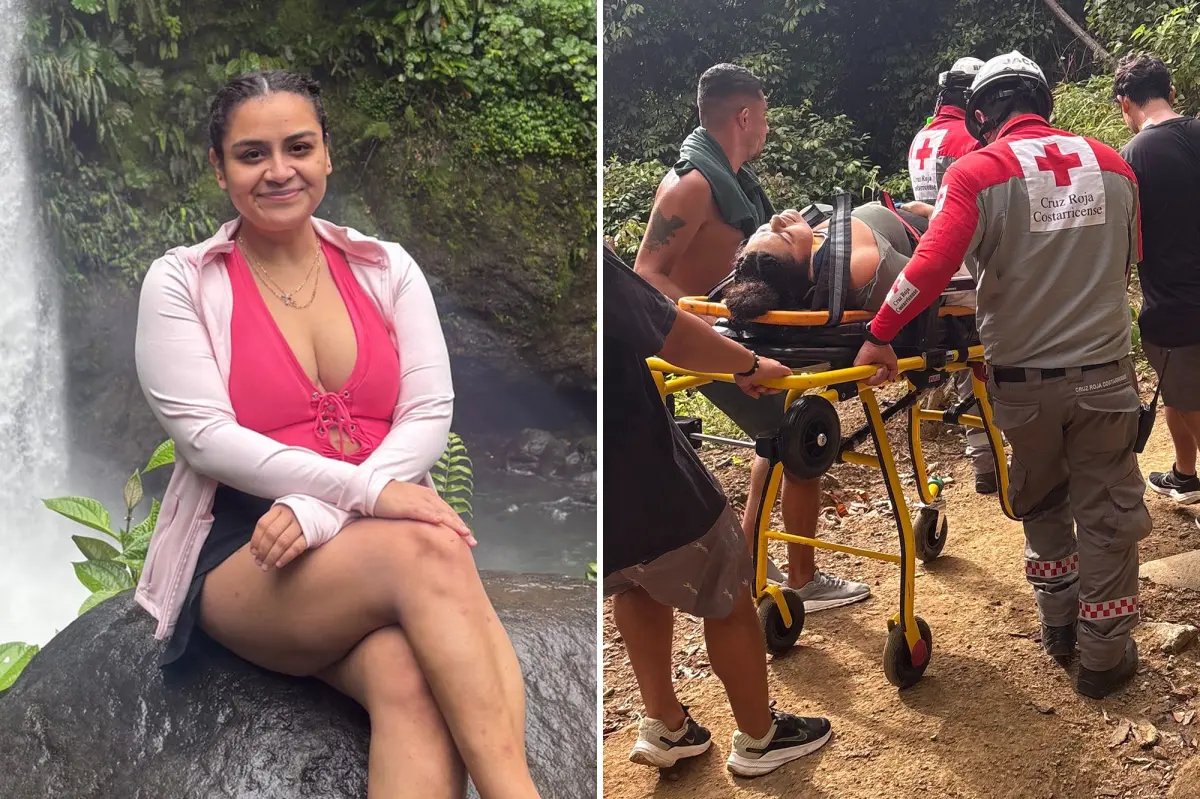 Massachusetts nurse Kiara Diaz is left stranded in Costa Rica after a hiking accident fractures her spine and temporarily paralyzes her legs.
