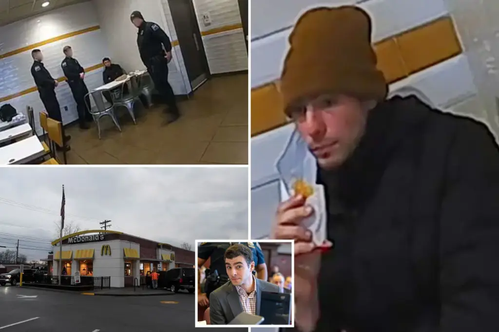 McDonald's manager noticed nothing unusual except for Luigi Mangione’s eyebrows before dialing 911.