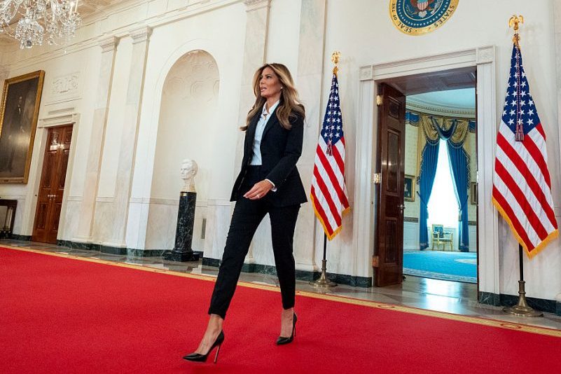 Melania Trump praises advancements in bringing Ukrainian children back together with their families