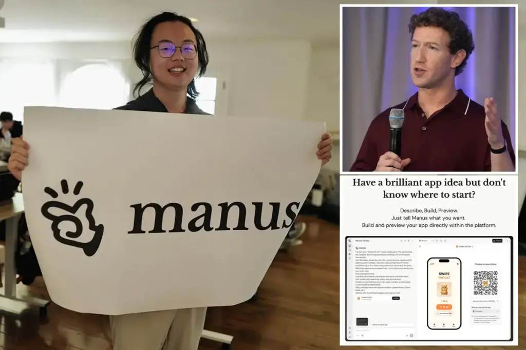 Meta acquires AI startup Manus for $2 billion, facing scrutiny over its Chinese origins