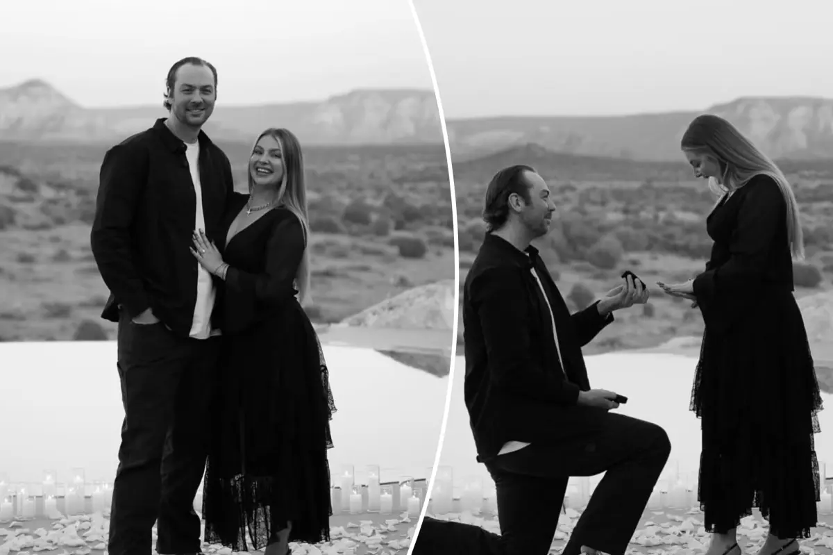 Mets pitcher Tylor Megill proposes in a touching scene: 'Future Mrs. Big Drip'