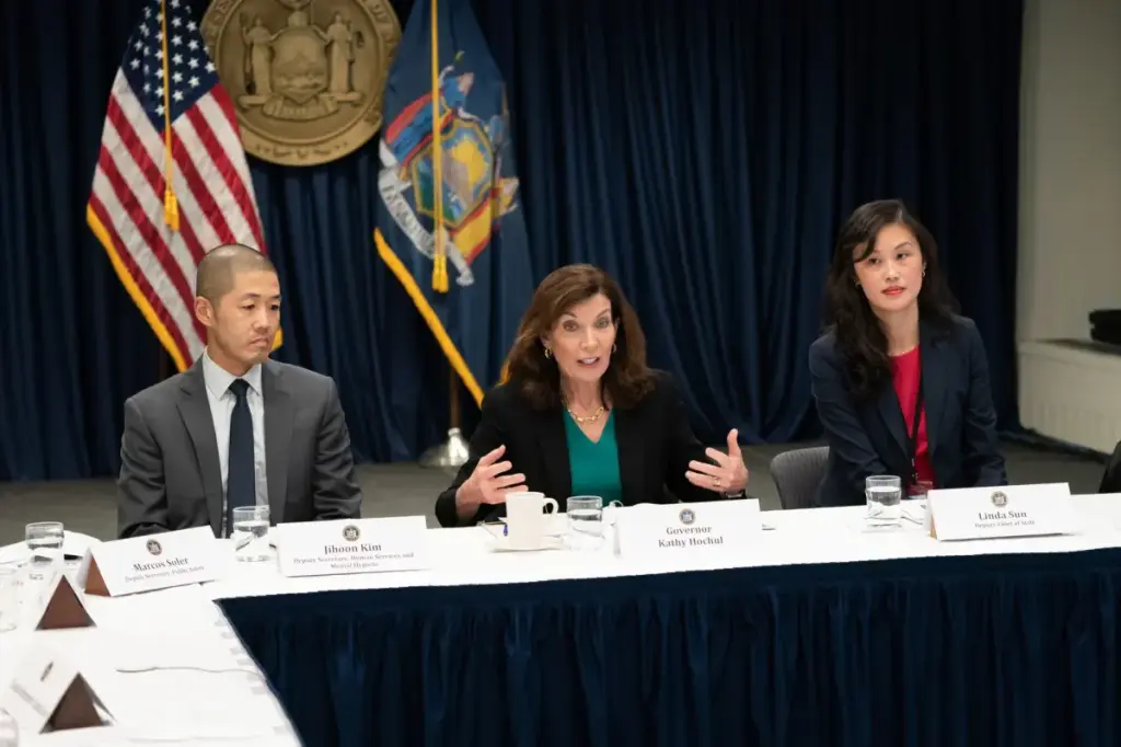 Michael Goodwin: 'Submissive' NY Governor Kathy Hochul seems to lack the confidence to make major decisions and shifts responsibility to others