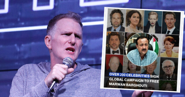 Michael Rapaport Criticizes Hollywood Stars Arguing for the Release of 'Jihadist Terrorist Animal' Marwan Barghouti