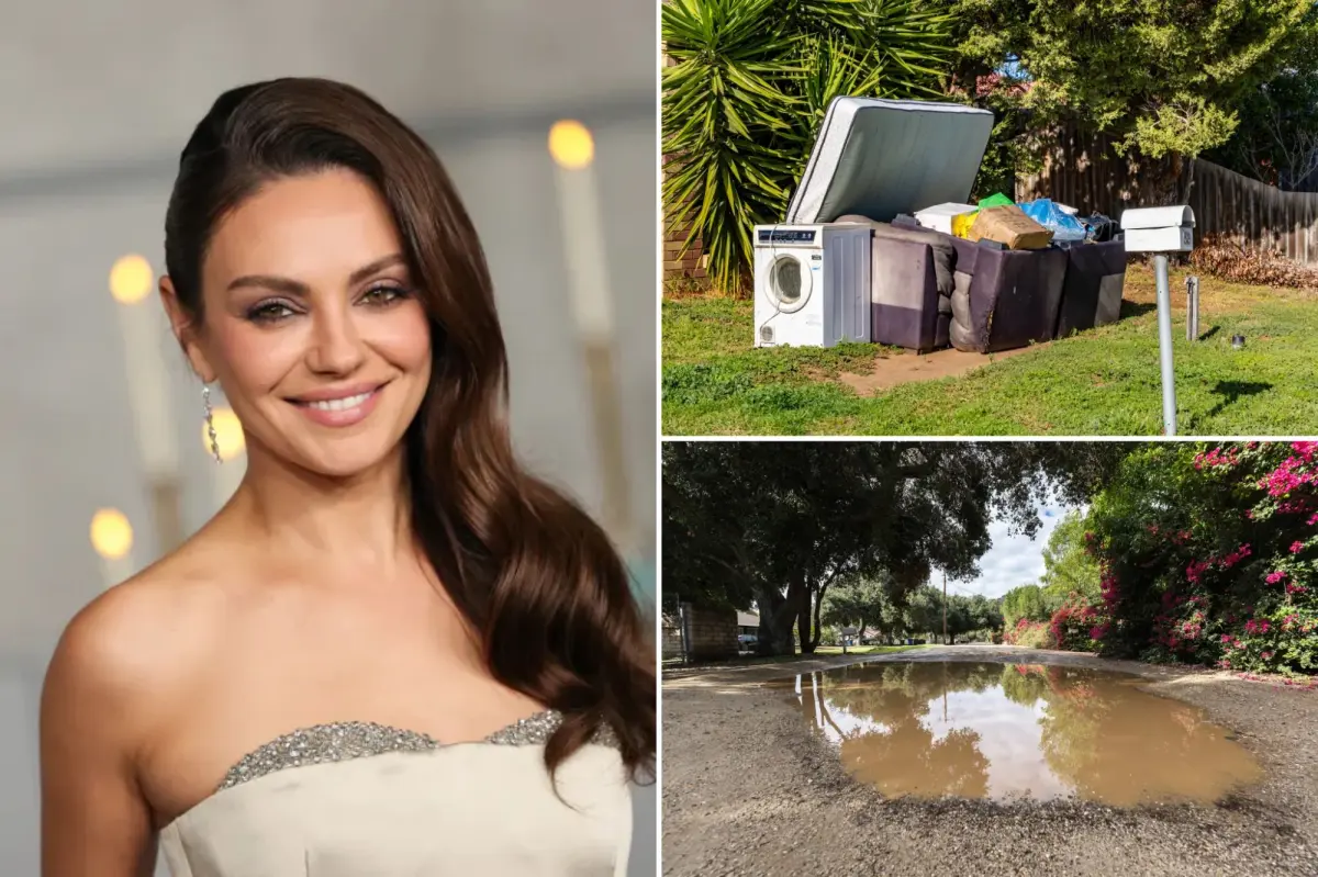 Mila Kunis leads her neighborhood homeowners group.