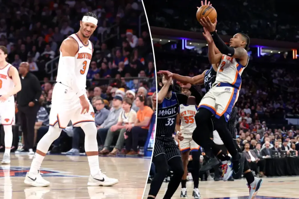 Miles McBride is close to returning to the Knicks, while Josh Hart will not play in the game against the Hawks.