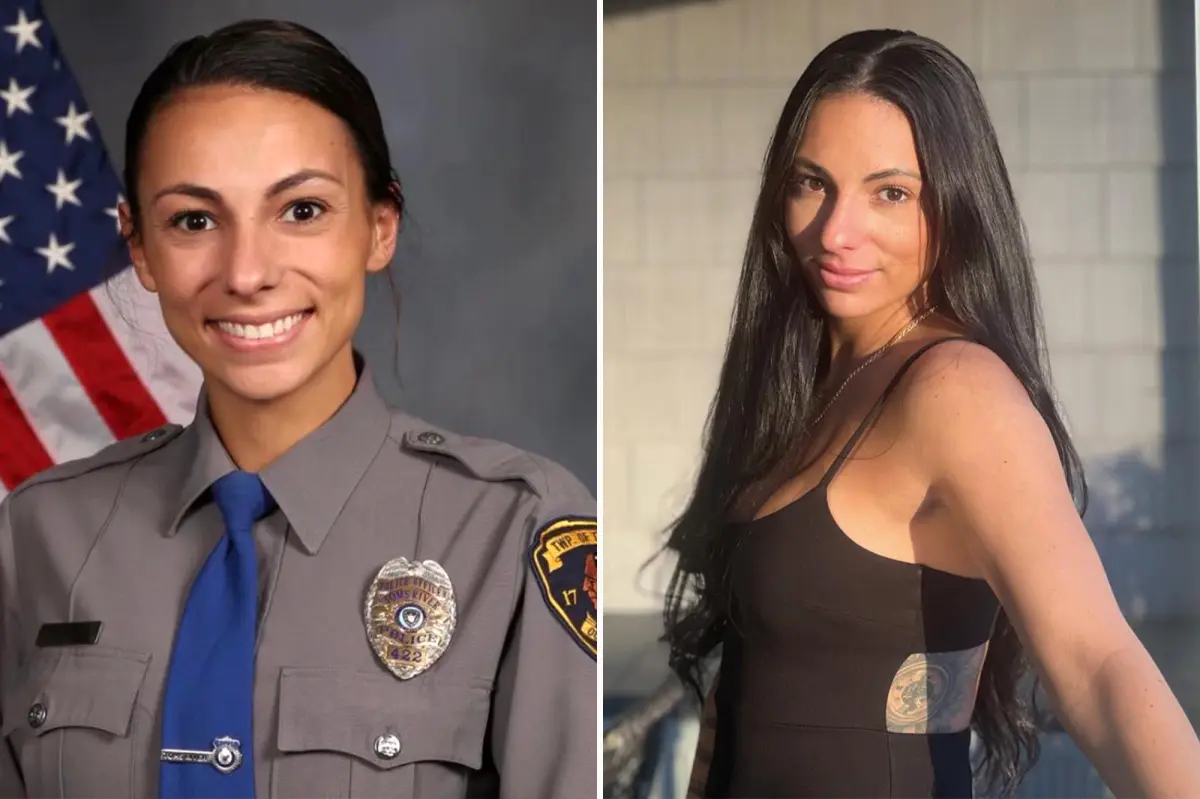 NJ officer Rebecca Sayegh loses her job for assaulting her ex-boyfriend and his new girlfriend during a break-in.