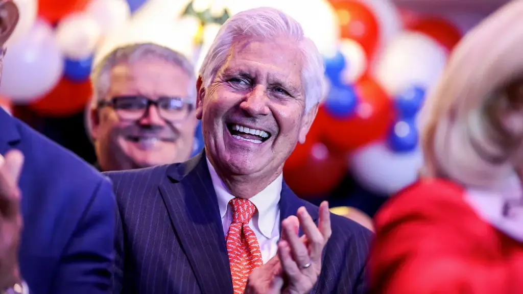 Nassau County Executive Bruce Blakeman reveals his candidacy for governor of New York as a Republican