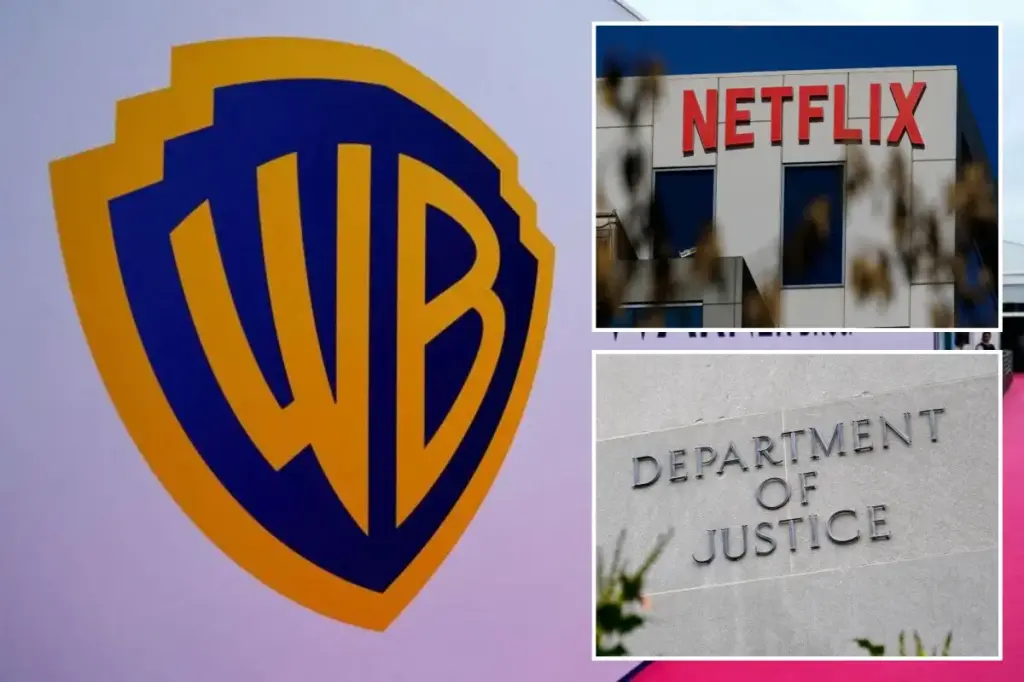 Netflix's purchase of Warner Bros. studio and HBO Max is likely to encounter strong antitrust resistance from the DOJ, according to sources.