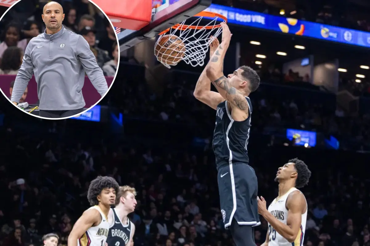 Nets appear as a 'new team' with promising developments visible