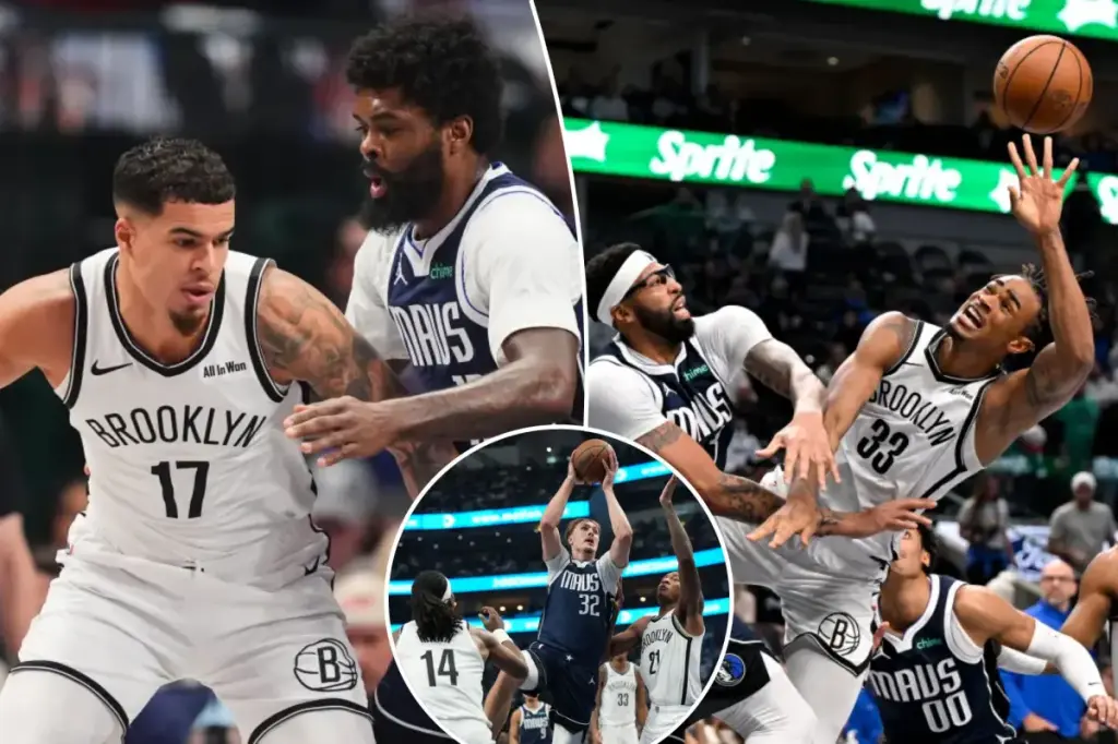 Nets falter in the final moments of defeat to Mavericks