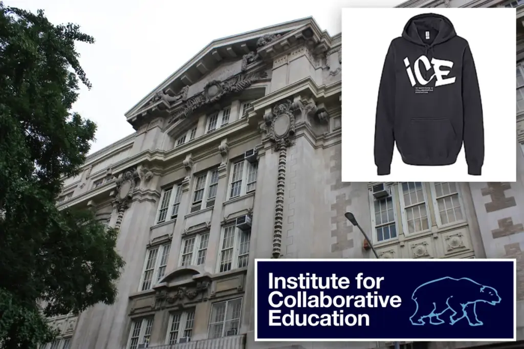 New York City public school changes its image to distance itself from Trump's actions on illegal immigration, according to a report.