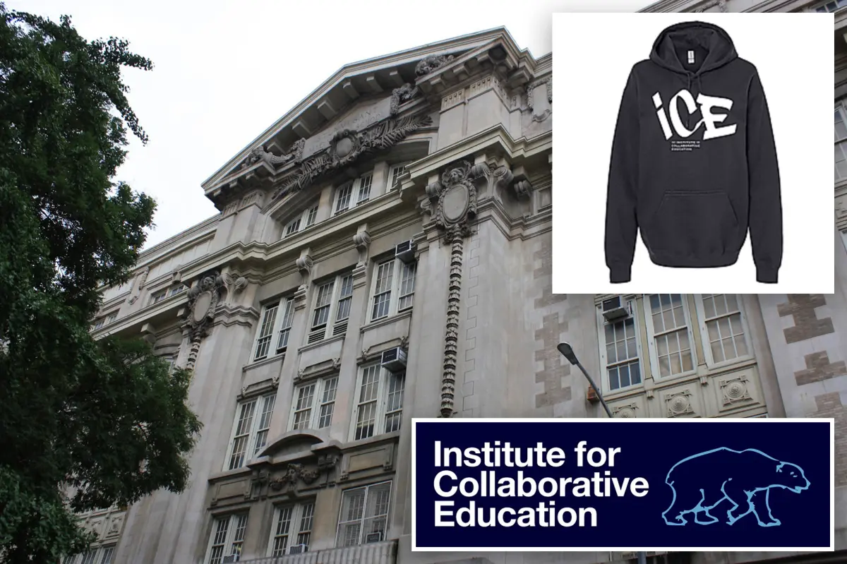 New York City public school changes its image to distance itself from Trump's actions on illegal immigration, according to a report.