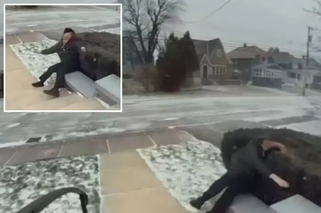 New York mother thrown into the air by 70 mph winds