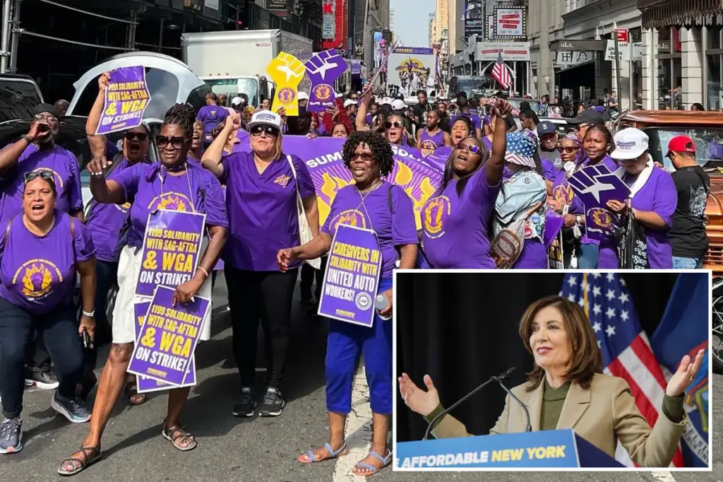 New York's influential 1199 SEIU union is reportedly gaining from Governor Hochul's purportedly manipulated overhaul of the $11 billion Medicaid program.