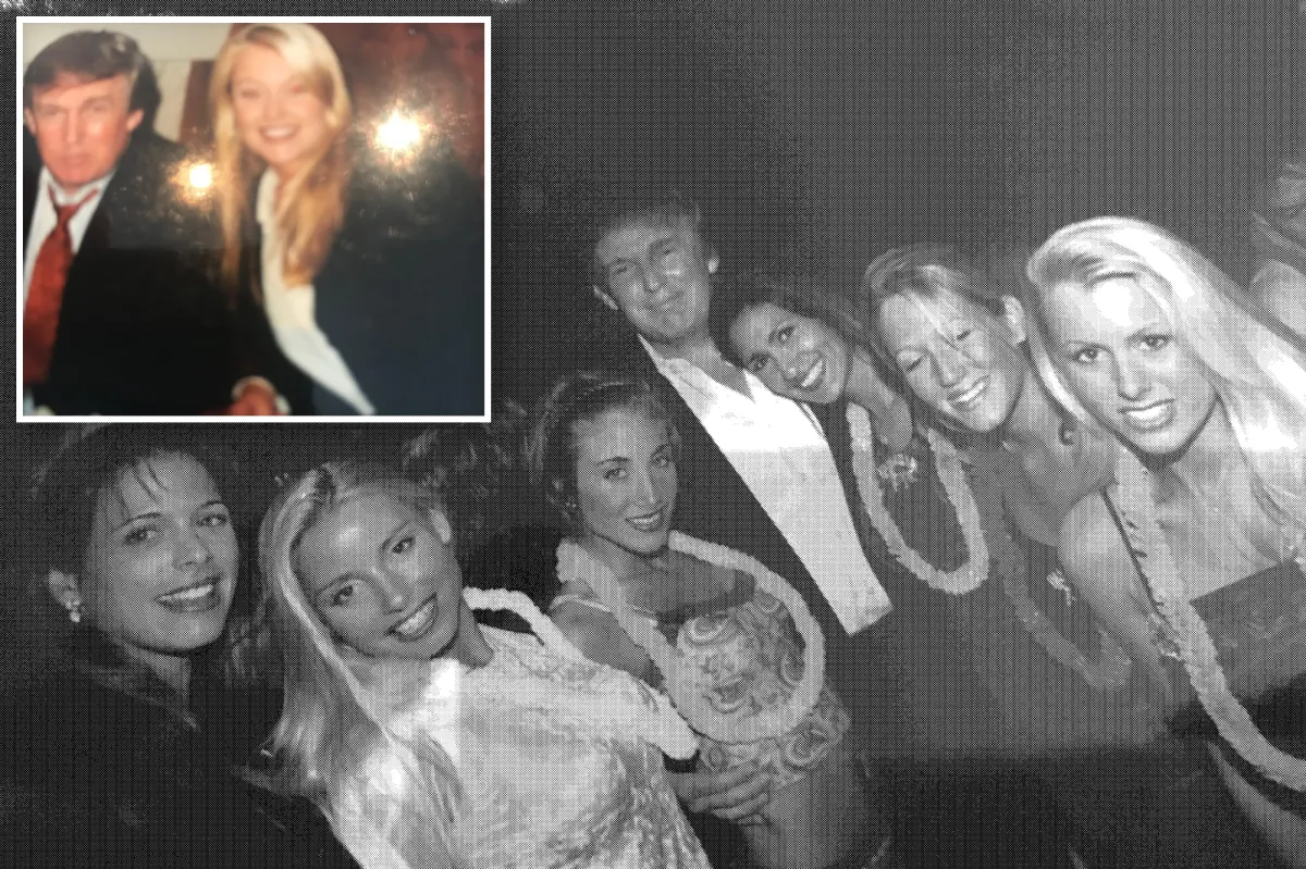Newly released Trump photos from Epstein files show glamorous adult women