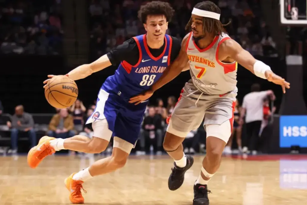 Nolan Traore's performance in the G-League is catching the attention of Jordi Fernandez from the Nets.