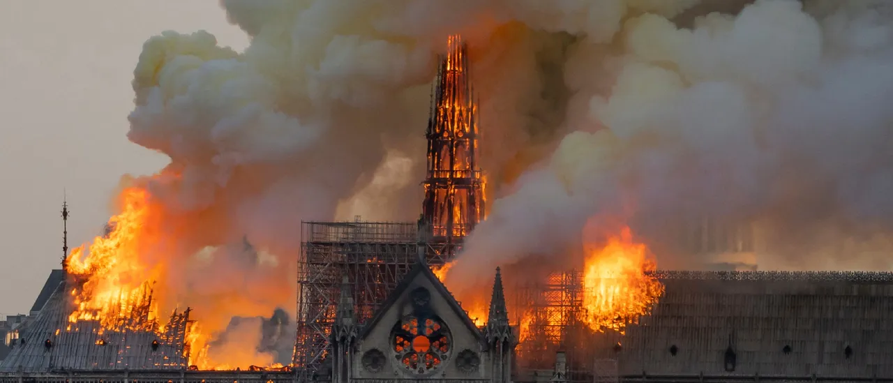 Notre Dame Rebuilds After Destruction — Only To Be Damaged By Atheist Artist