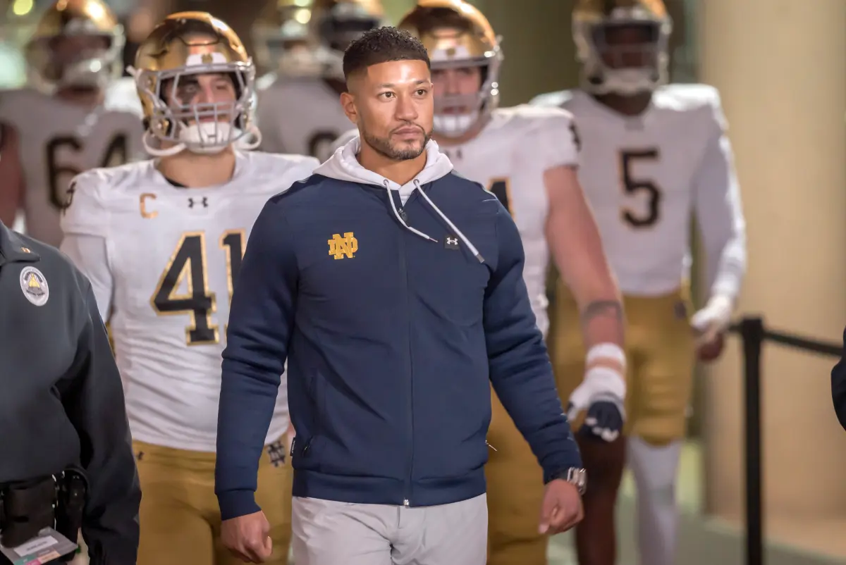 Notre Dame striving to retain Marcus Freeman despite NFL attention