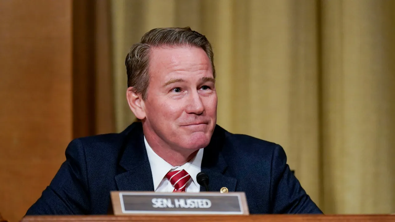 Ohio Republican Sen. Jon Husted submits his candidacy for the 2026 election