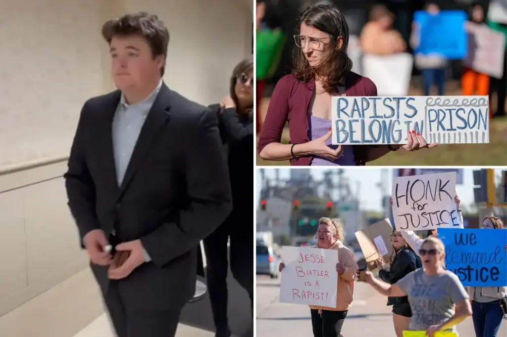 Oklahoma rapist Jesse Butler approached in video while arriving at court