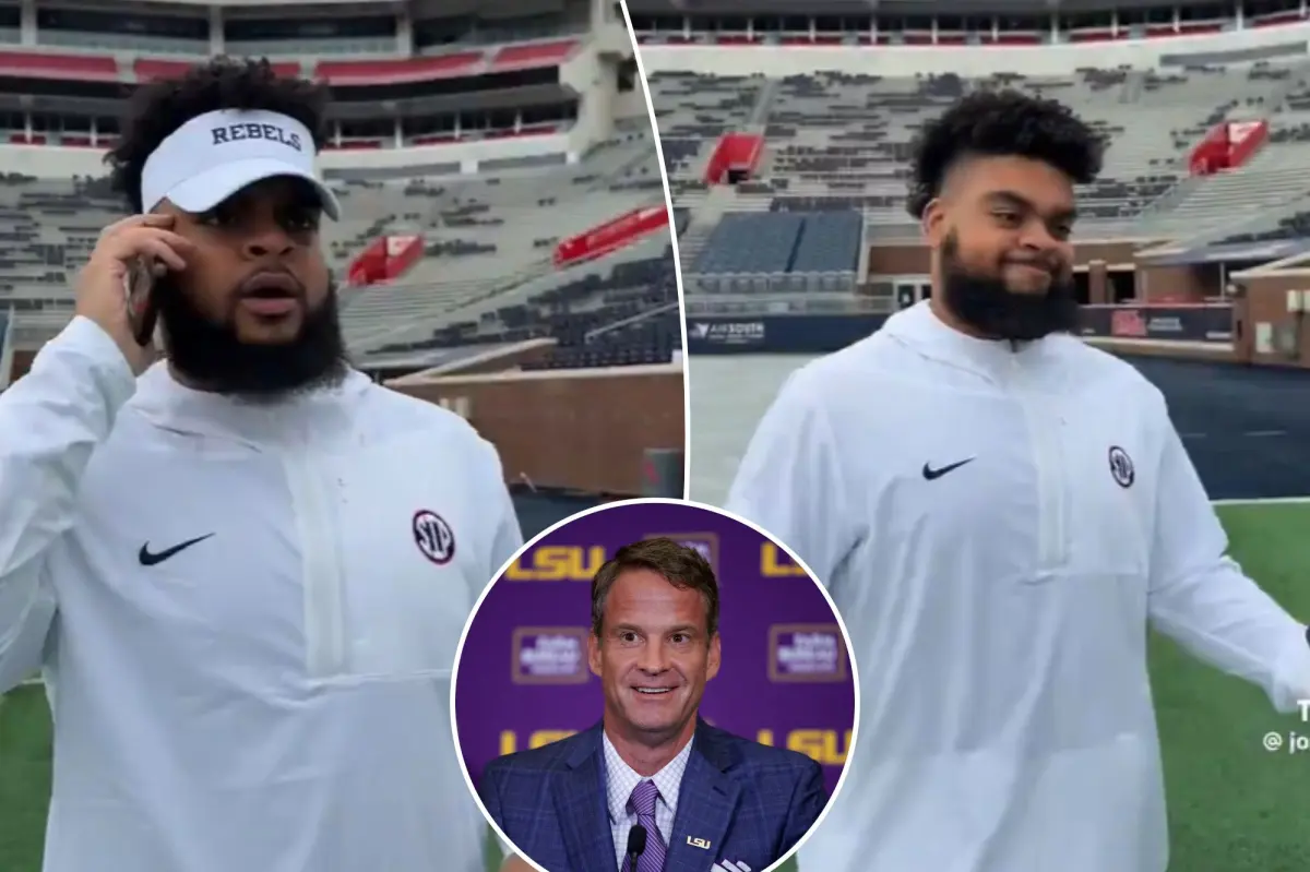 Ole Miss player mocks Lane Kiffin in TikTok over his departure for LSU