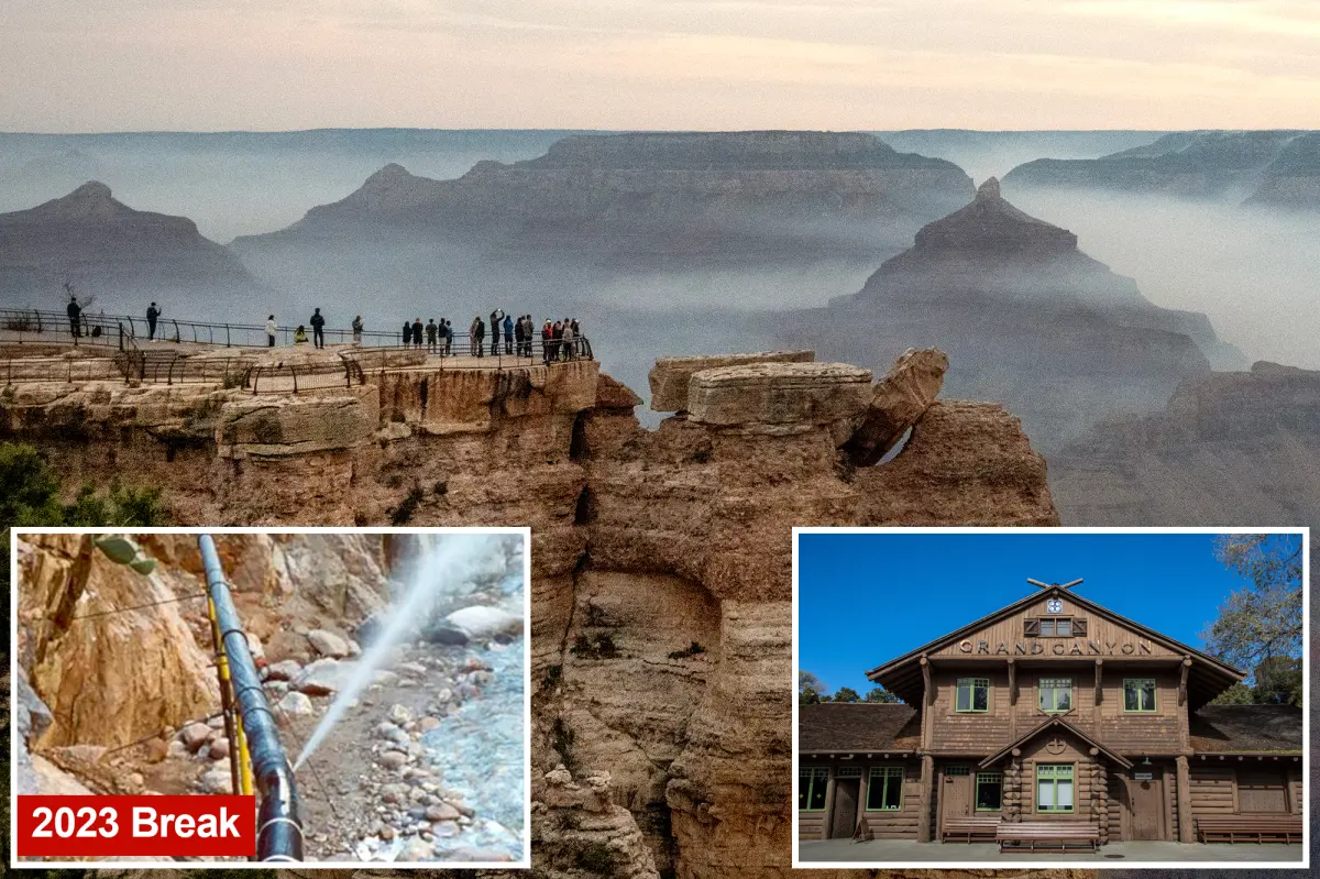 Overnight hotel options at the South Rim of the Grand Canyon National Park are closed due to multiple water main breaks.