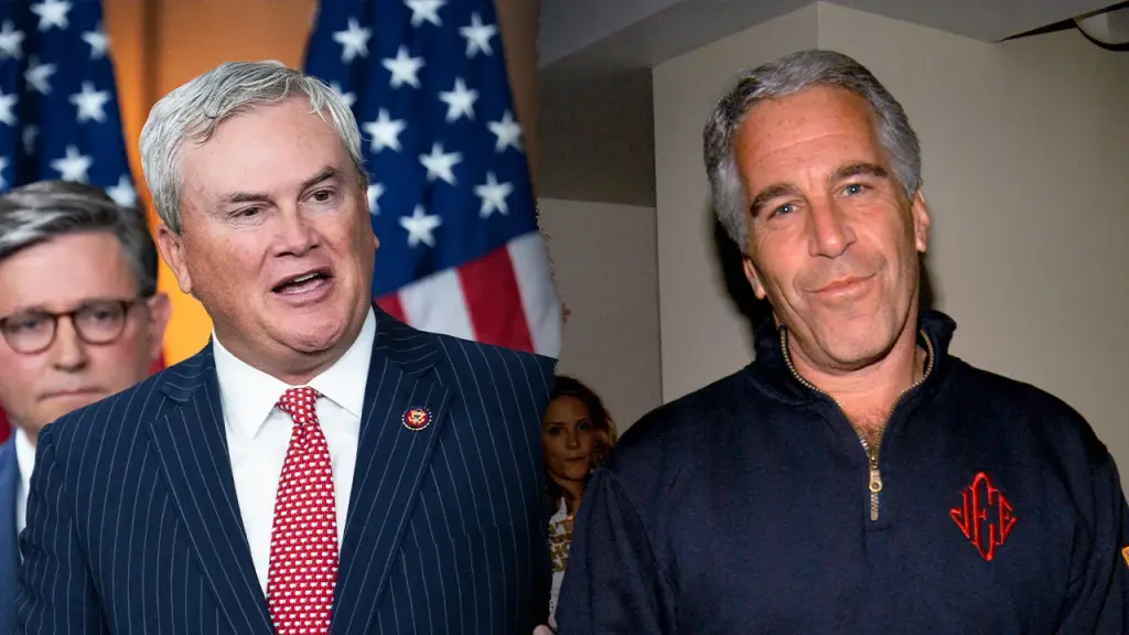 Oversight Chairman James Comer criticizes Democrats following the release of Epstein Island photos