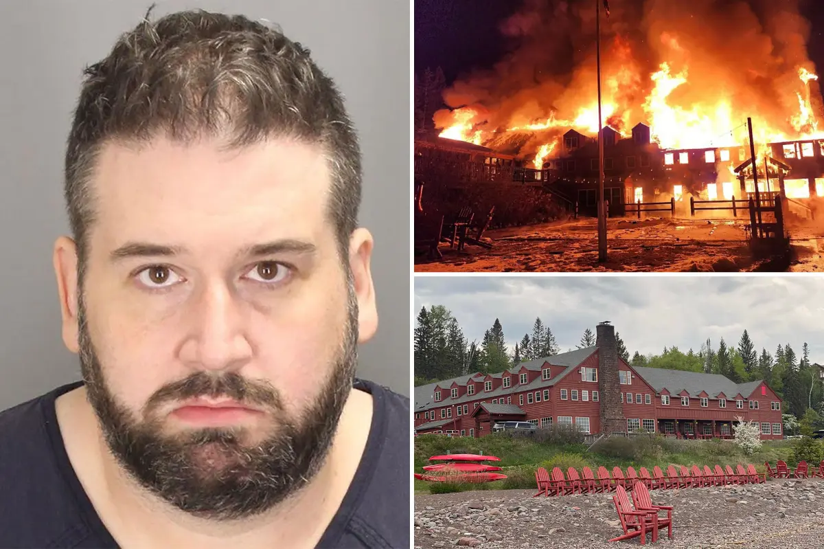 Owner of Minnesota's oldest lodge accused of setting it on fire for insurance fraud: 'Just burn it'