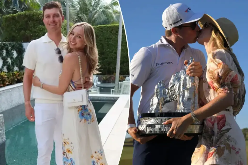 PGA Tour newcomer Ben Griffin weds Dana Myeroff in Palm Beach